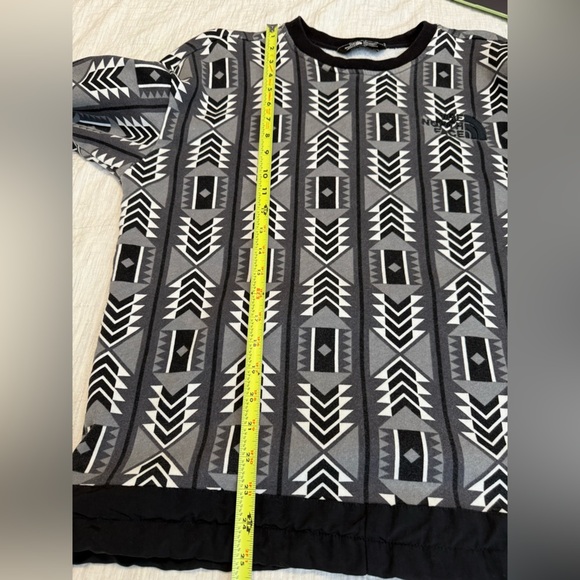 The North Face ‘92 Rage Fleece Crew Sweat White Print Small - Picture 12 of 14